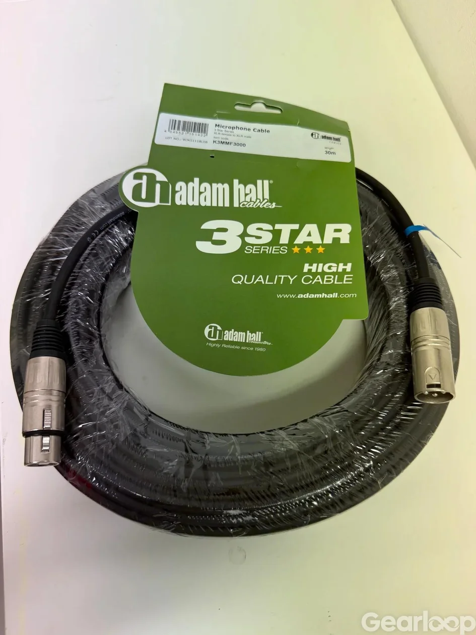 Adam Hall 3 Star XLR– 30 meter - bild 1