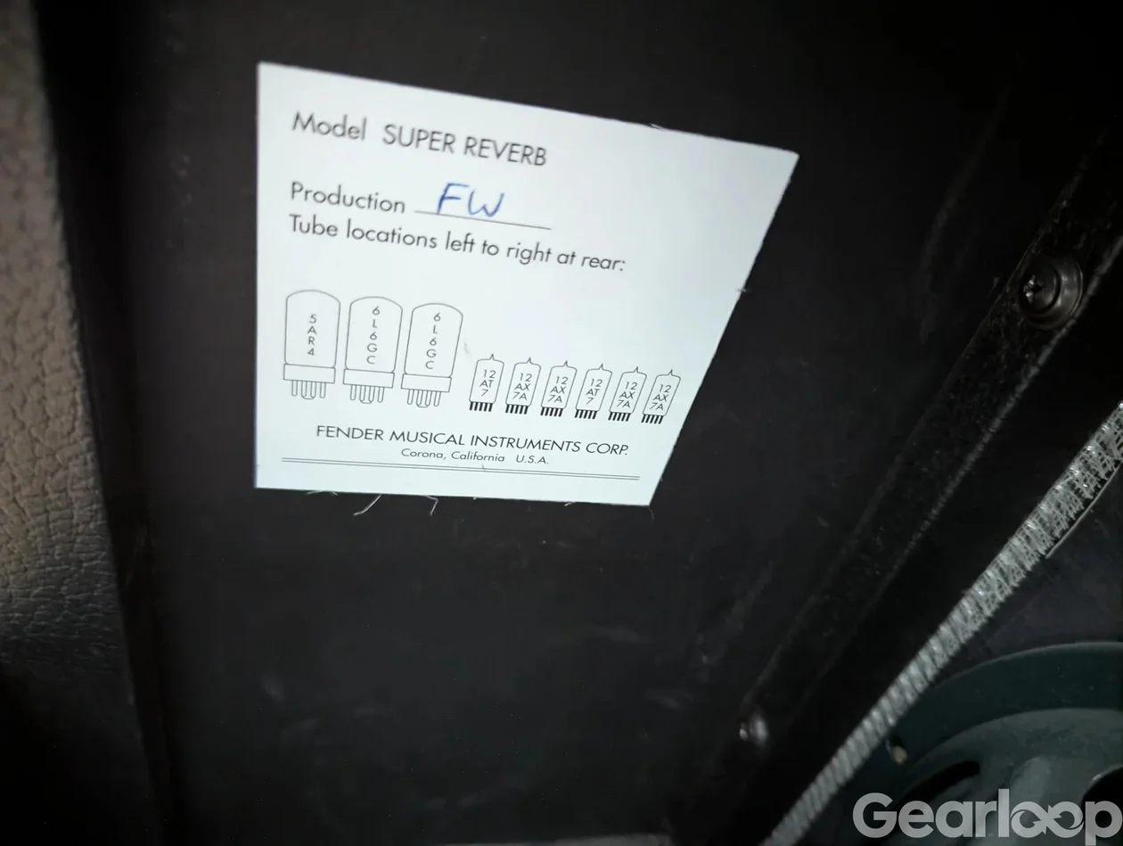 Fender 65 Super Reverb RI - bild 3