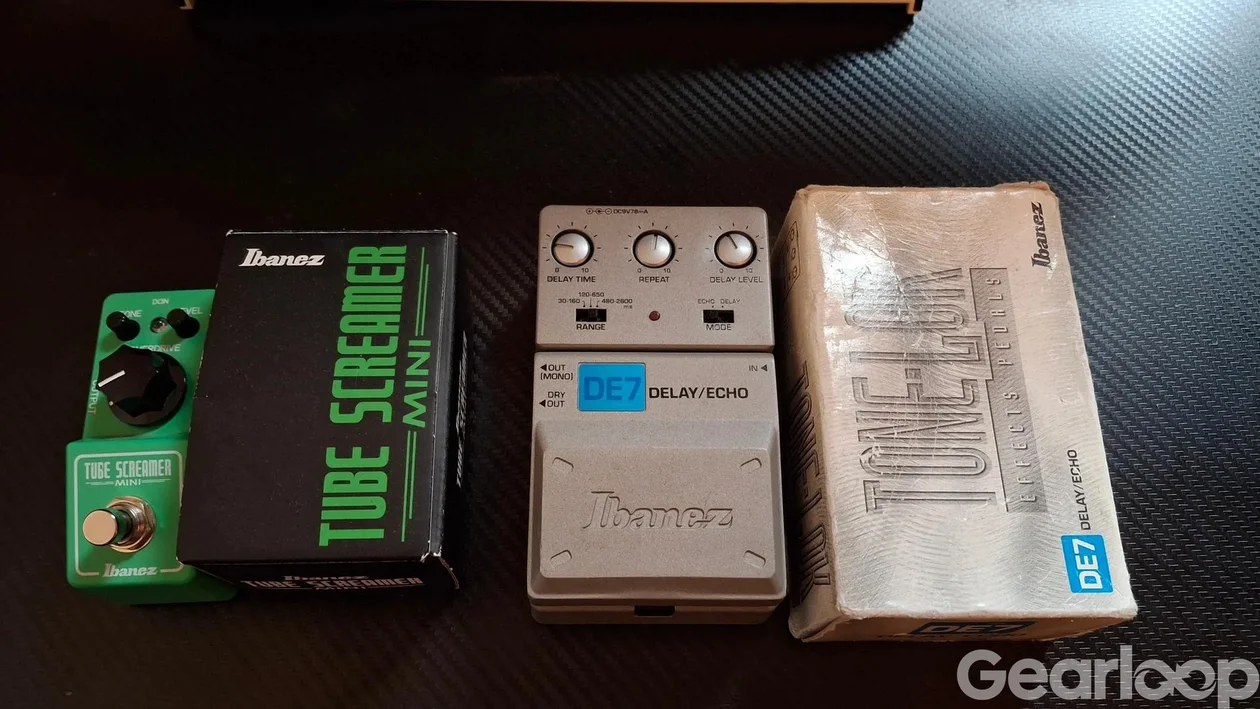 Ibanez Tube Screamer mini, Ibanez DE7 - bild 1
