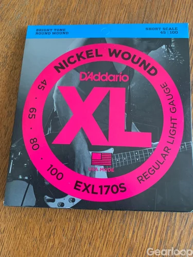 Bassträngar D'Addario XL Nickel wound short scale