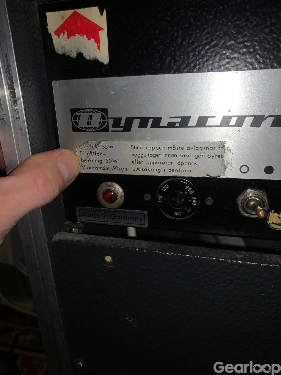 Gitarrförstärkare Dynacord Rex - bild 5