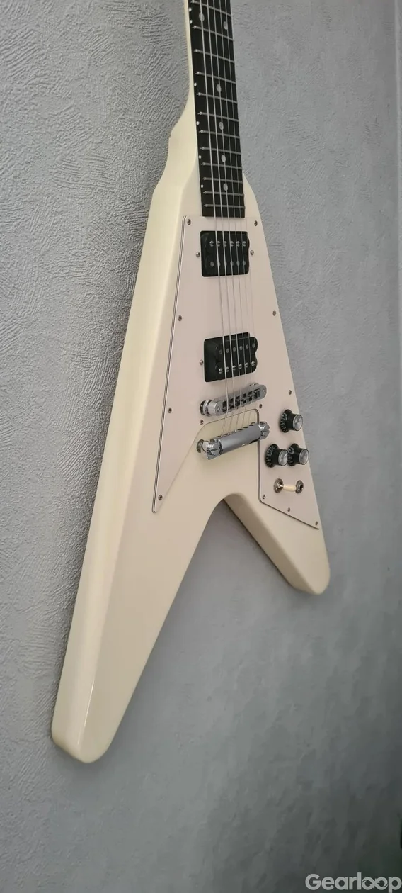 Gibson Flying V ’68 Reissue Classic White - bild 2