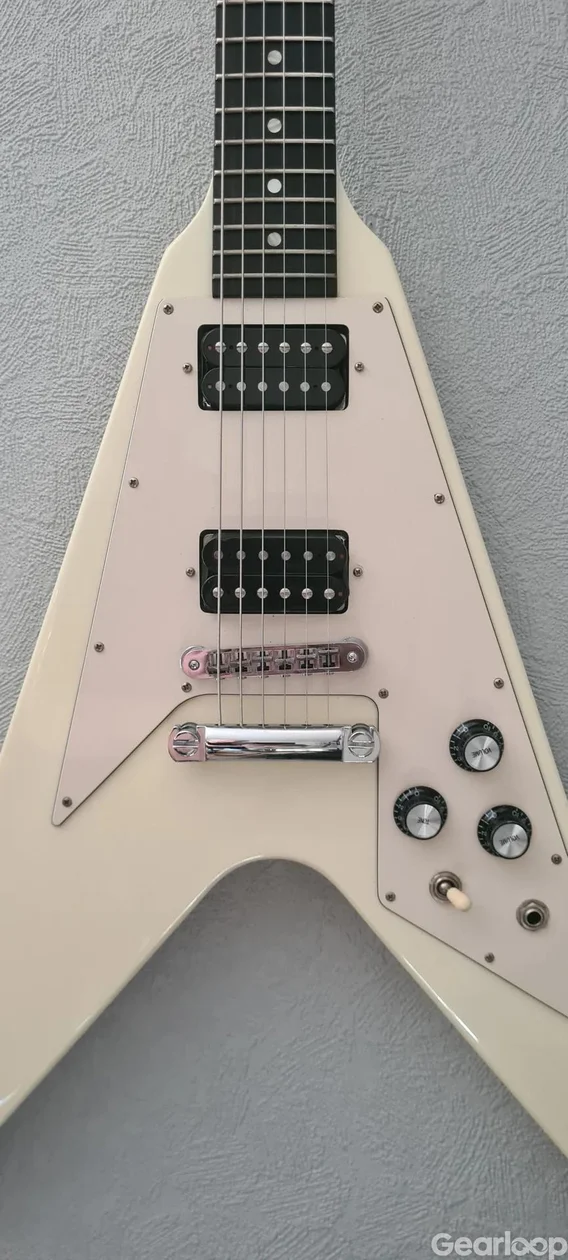 Gibson Flying V ’68 Reissue Classic White - bild 3