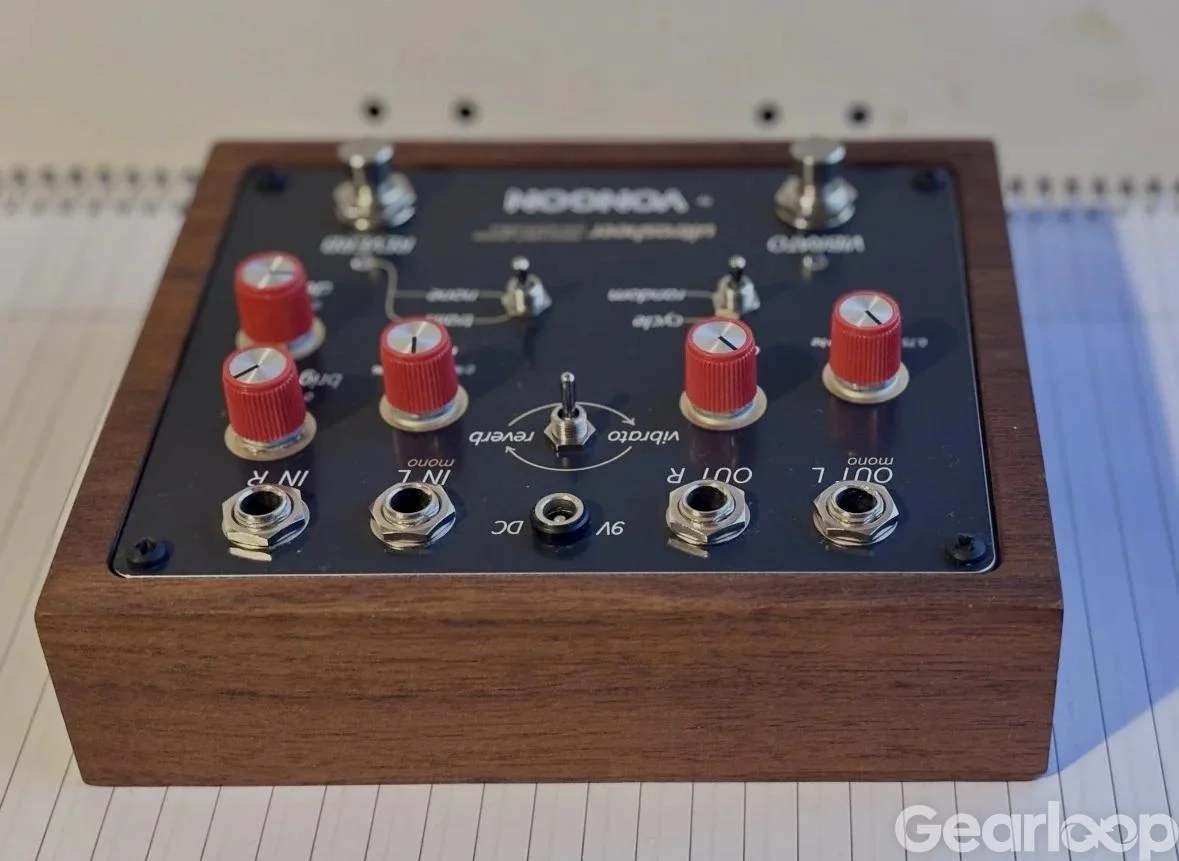 Vongon Ultrasheer Stereo Reverb and Vibrato Pedal - bild 4