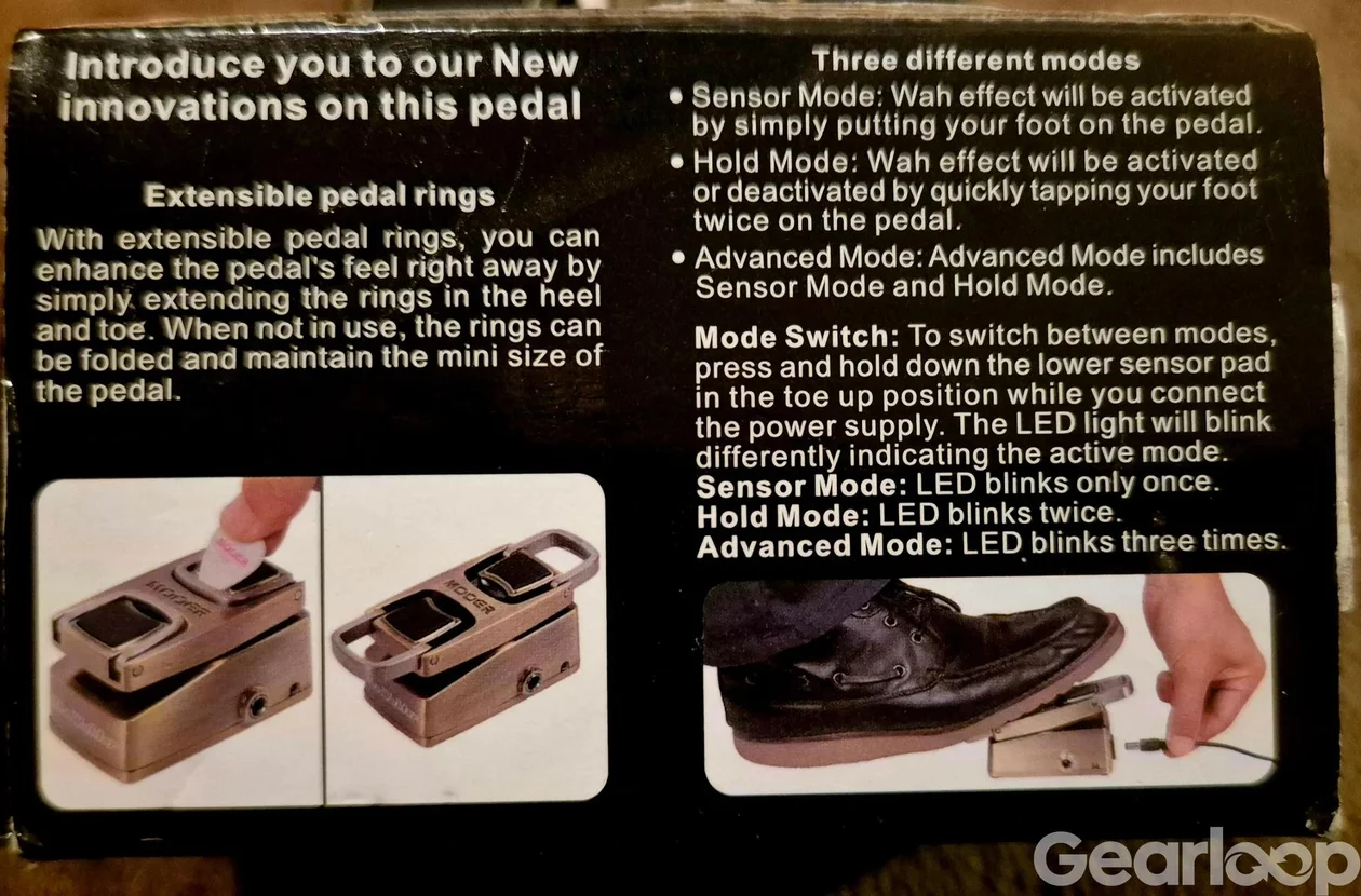 Moer Wah Wah pedal - bild 2