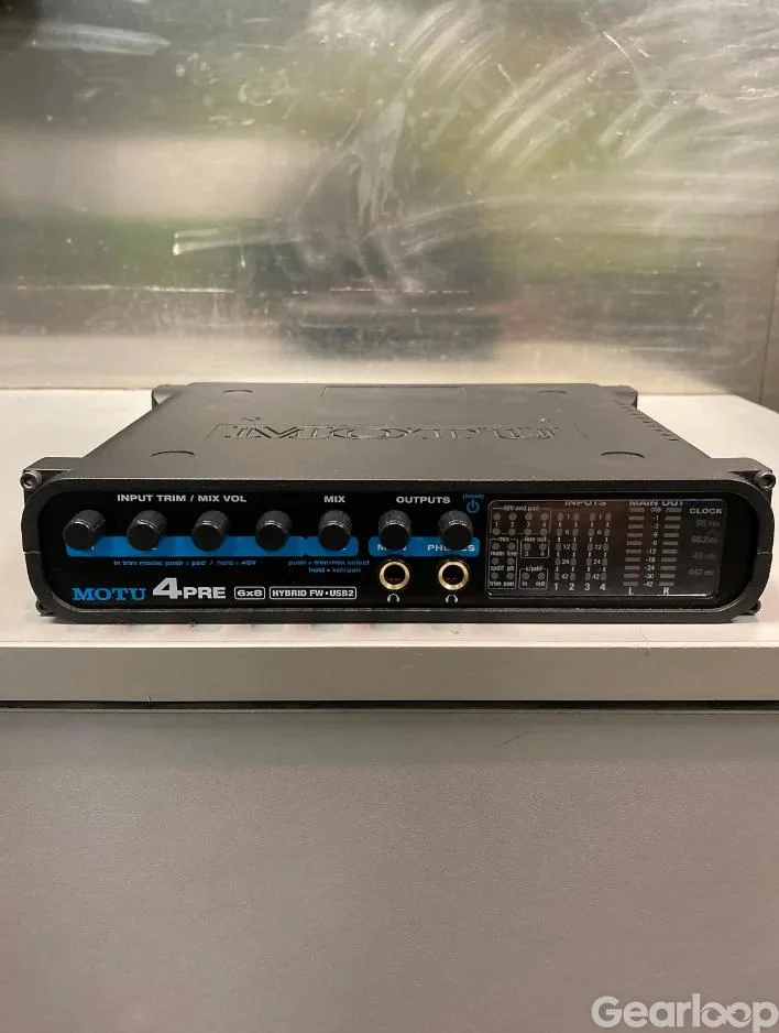MOTU 4pre Hybrid – USB/FireWire-ljudinterface - bild 1