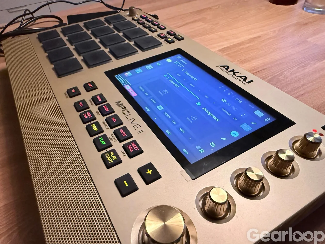 Akai Mpc live 2 - gold limited edition - bild 2