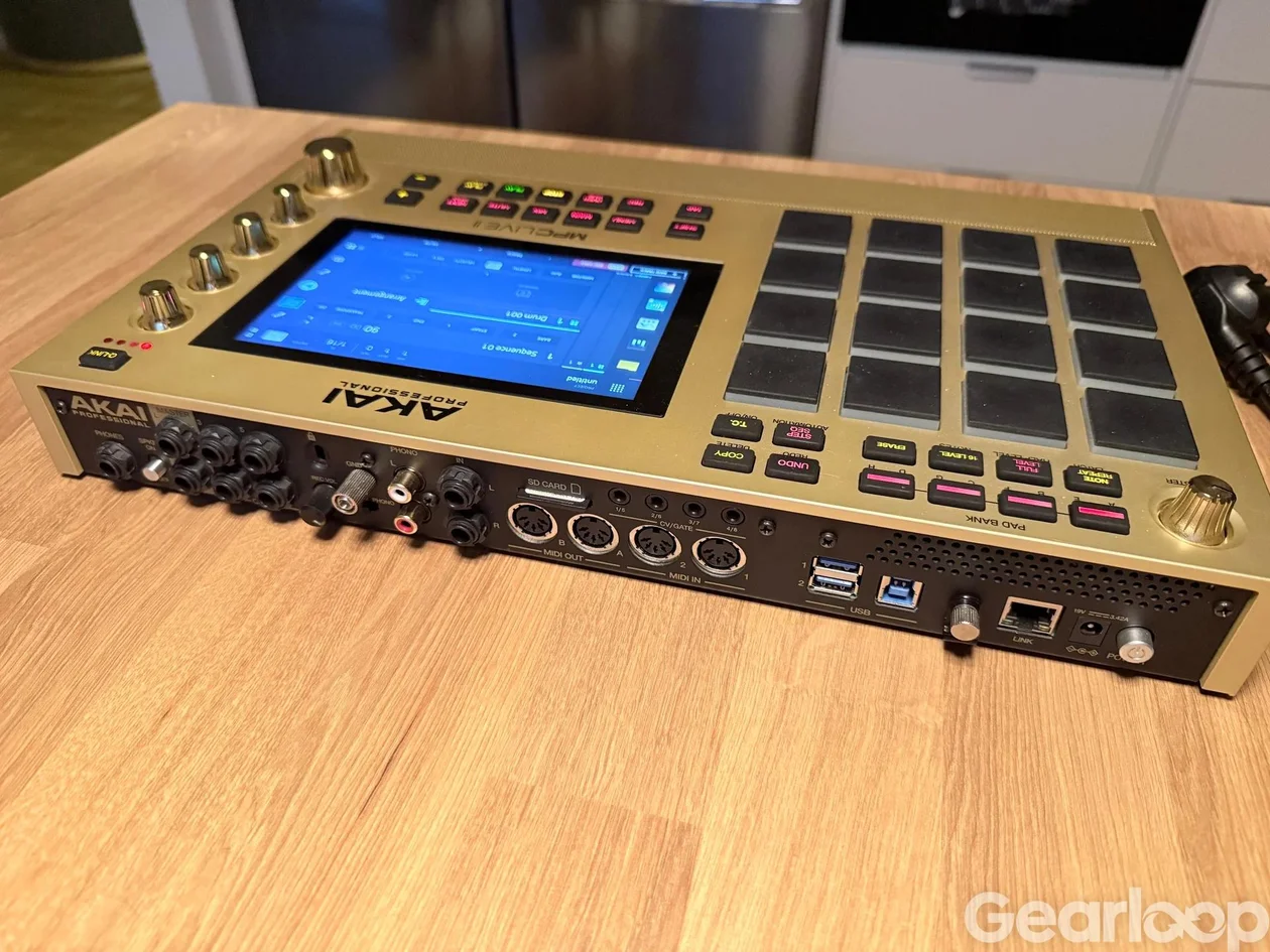 Akai Mpc live 2 - gold limited edition - bild 3