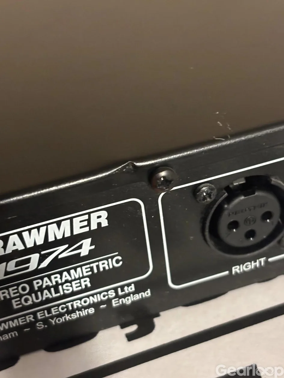 Drawmer 1974 stereo parametric eq - bild 2