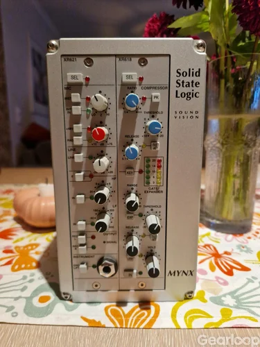SSL Mynx rack XR621 Preamp + XR618 Dynamics moduler