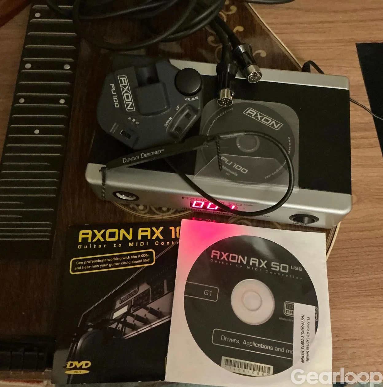 Terratec AXON AX50 USB + Seymour Duncan Axon PU100 13-pin pickup - bild 3