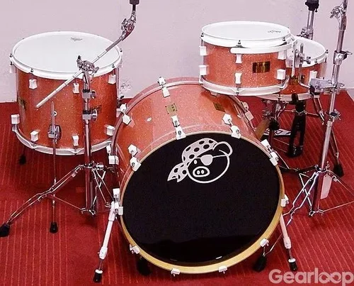 PORK PIE USA Custom Pink Sparkle 12", 16" & 22"