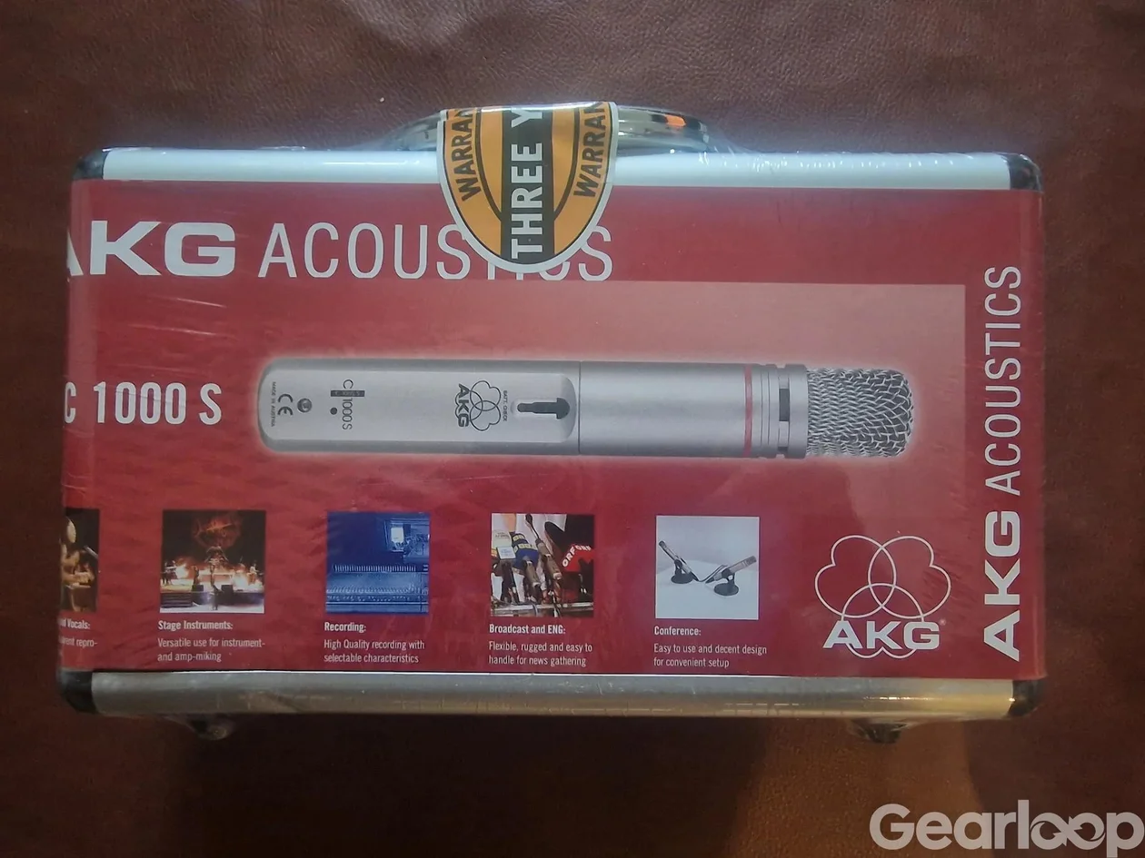 AKG C 1000 S kondensatormik. NOS. Made in Austria - bild 1