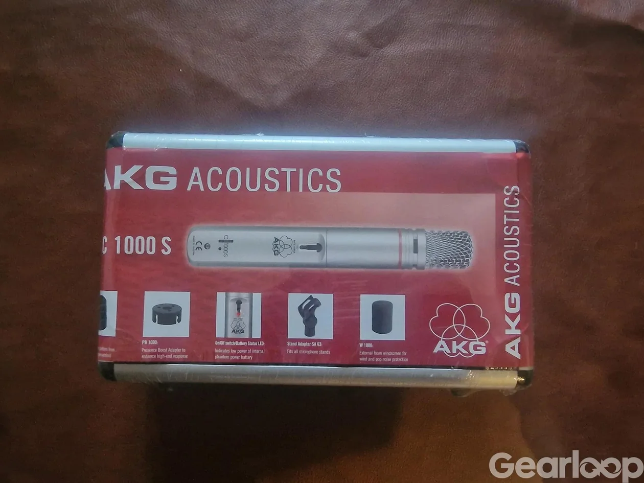 AKG C 1000 S kondensatormik. NOS. Made in Austria - bild 3