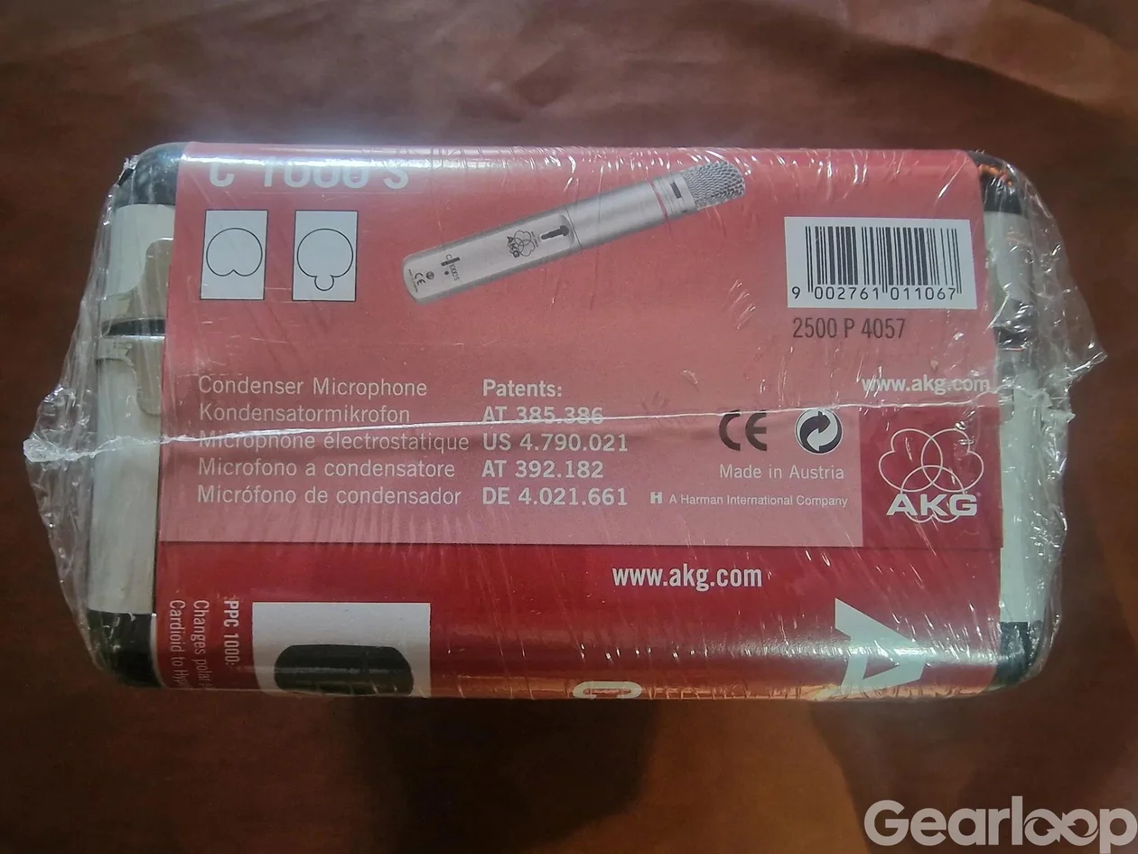 AKG C 1000 S kondensatormik. NOS. Made in Austria - bild 4
