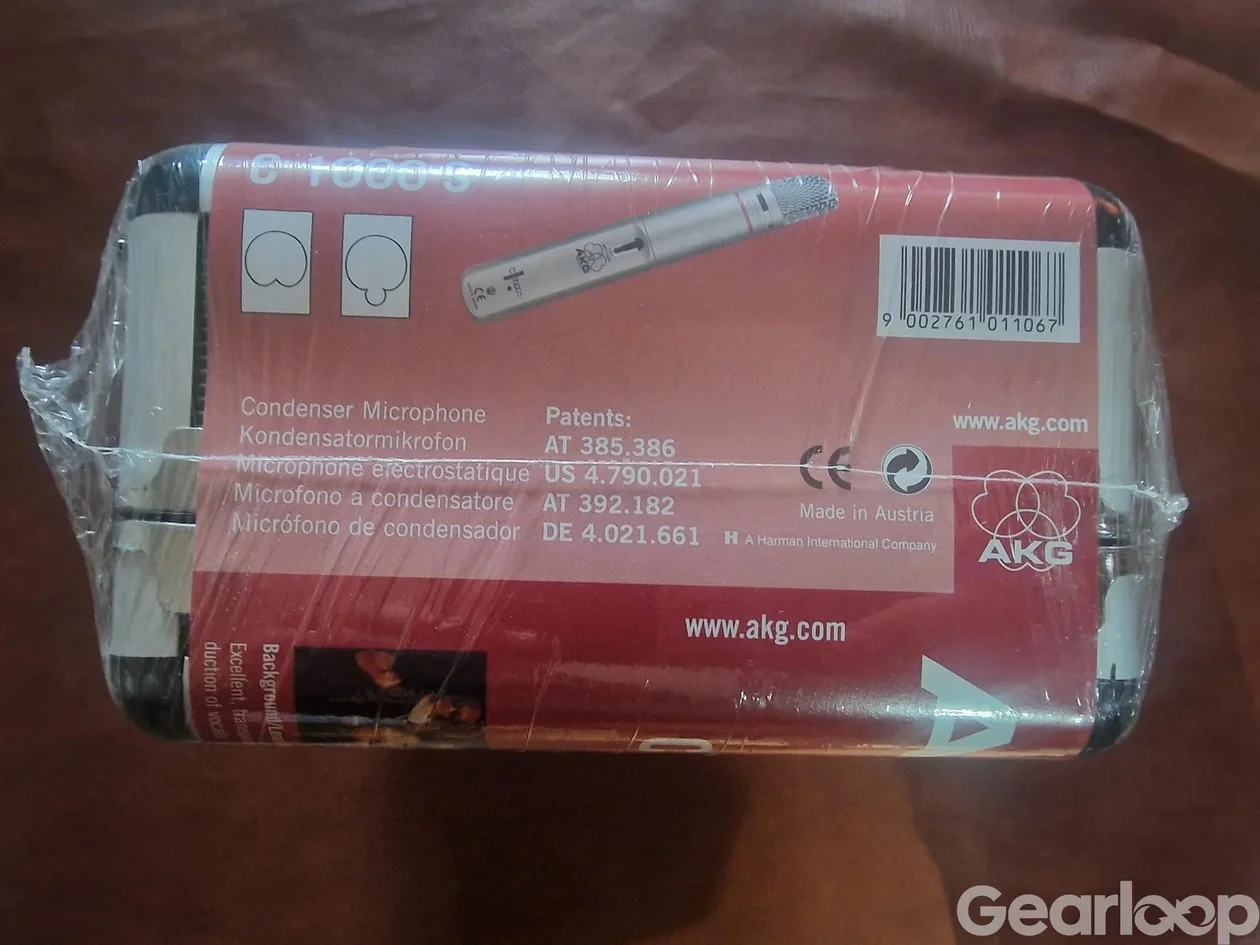 AKG C 1000 S kondensatormik. NOS. Made in Austria - bild 5
