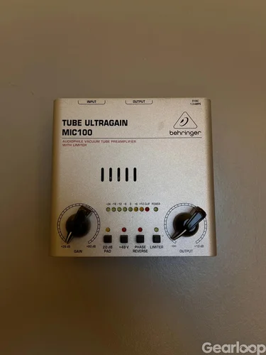 Behringer Tube Ultra gain Mic100