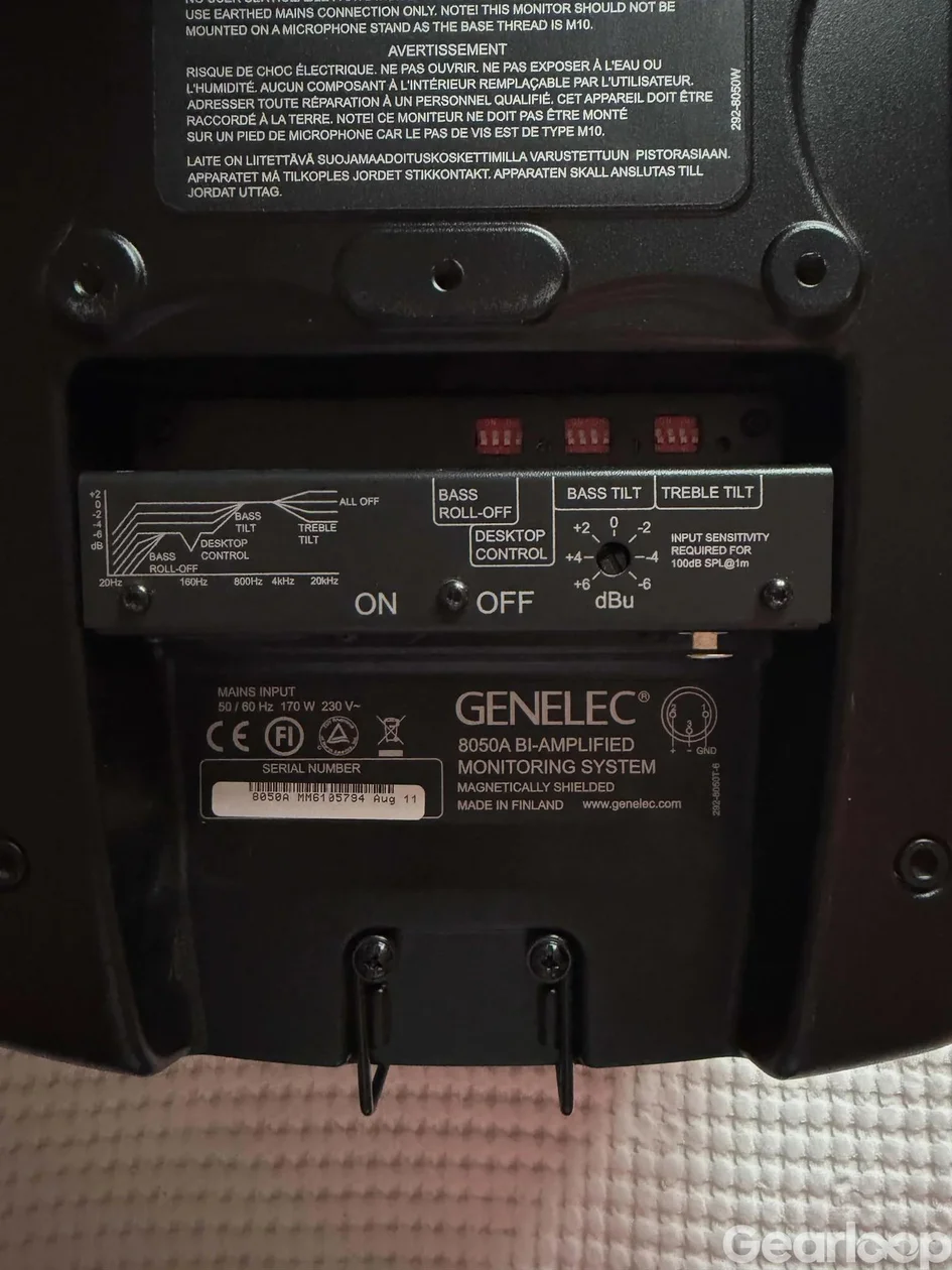 Svart Genelec 8050A (1 Styck) - bild 7