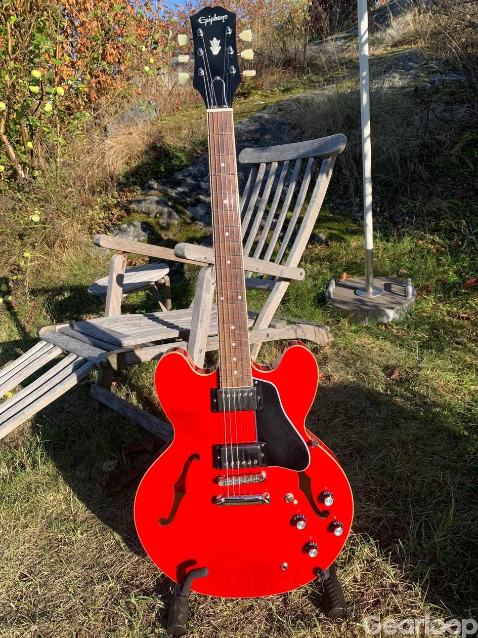Epiphone ES-335 Cherry - bild 1