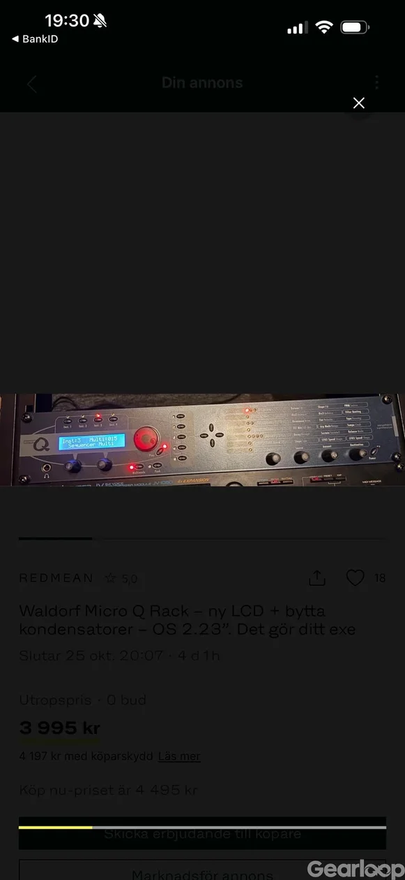 Roland JDXa och Walldorf Micro Q rack - bild 2