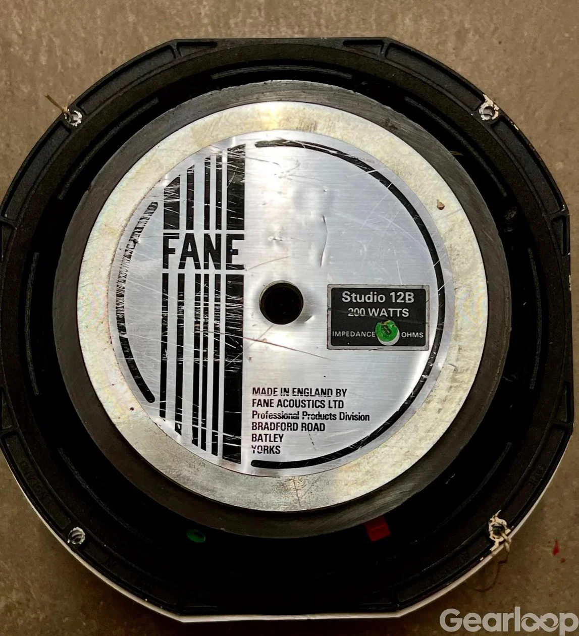Fane Studio 12B 12" högtalarelement 2st - bild 2