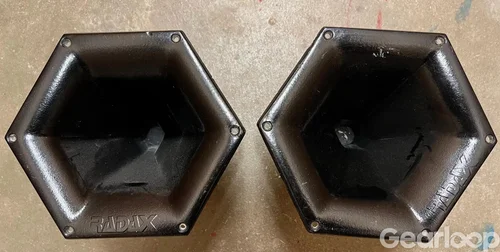 2 st. Radax horn med Eminence PSD-2002S 8 Ohm 80W RMS