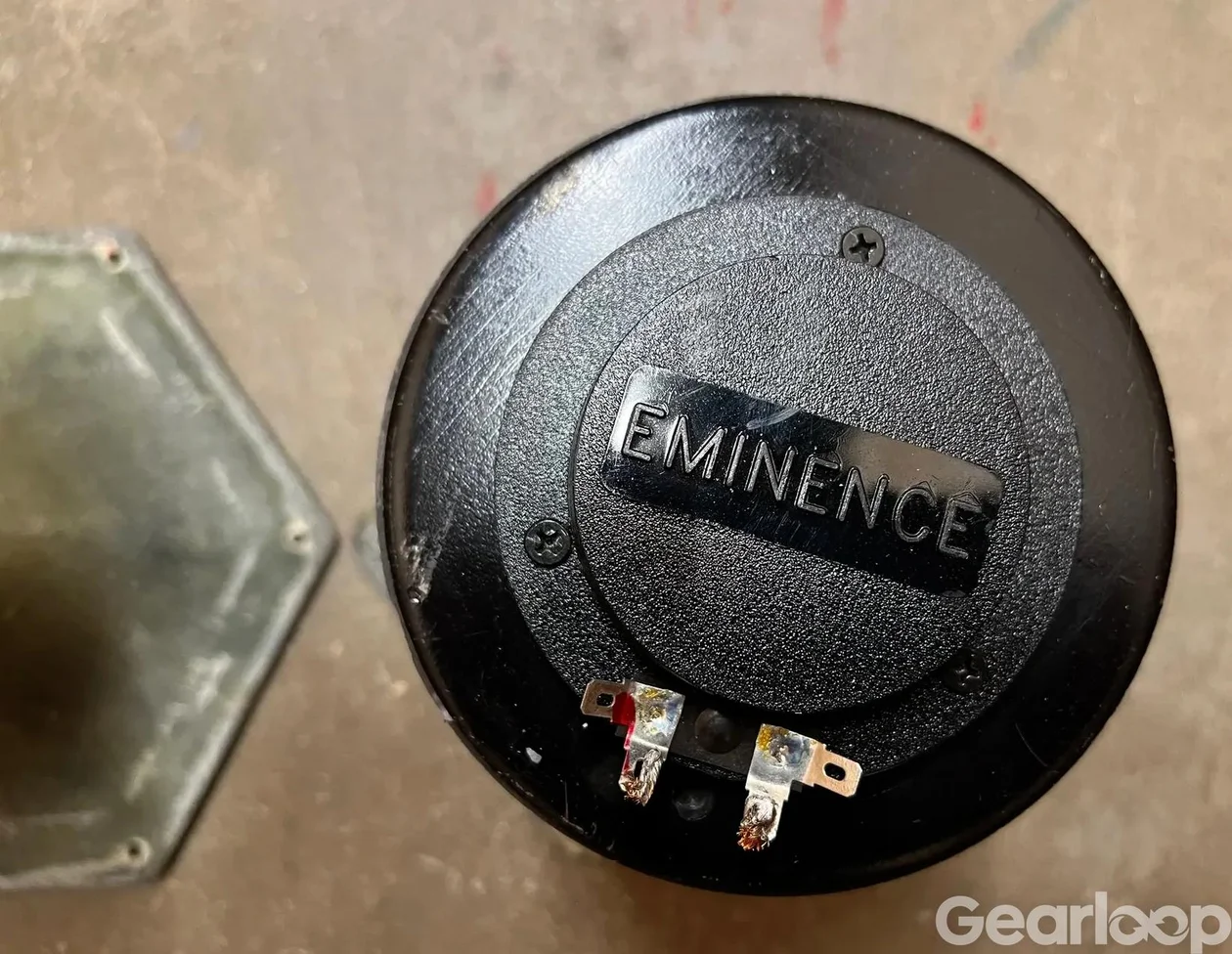 2 st. Radax horn med Eminence PSD-2002S 8 Ohm 80W RMS - bild 4