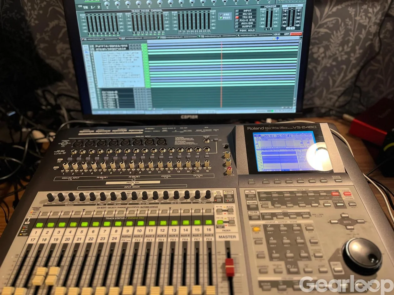 Roland vs2480 dvd - bild 1