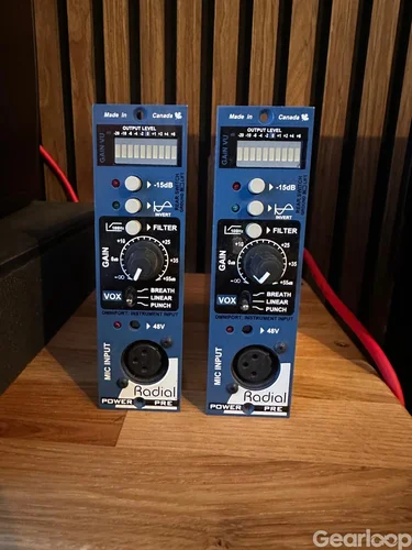 Radial PowerPre Microphone 500 Series Preamplifier