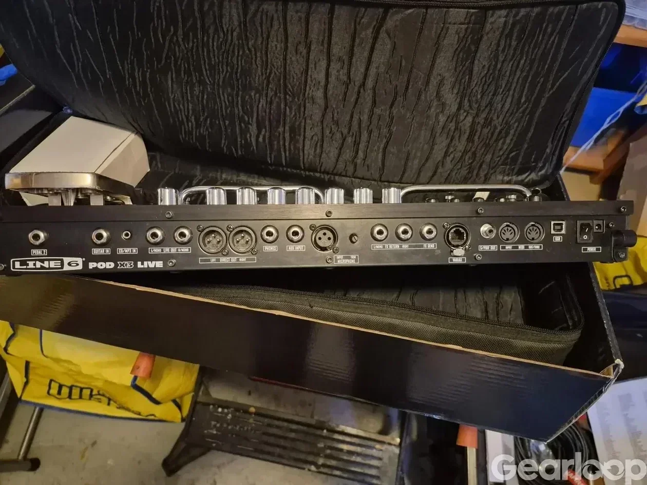 Line 6 POD X3 Live gitarr multieffekt - bild 2
