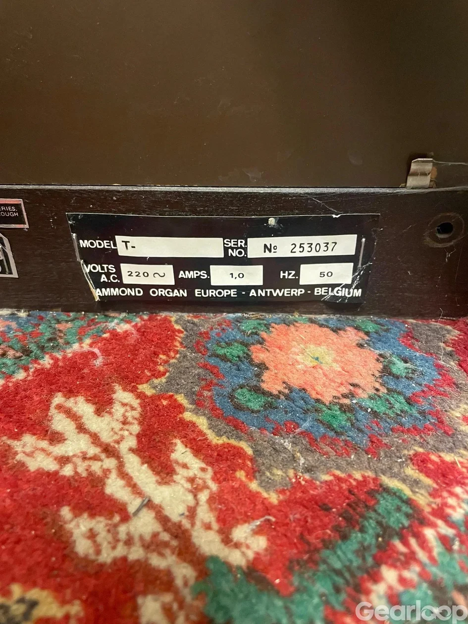 Hammond T522 - bild 5