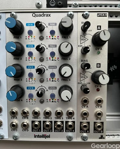 Intellijel Quadrax & μVCA II