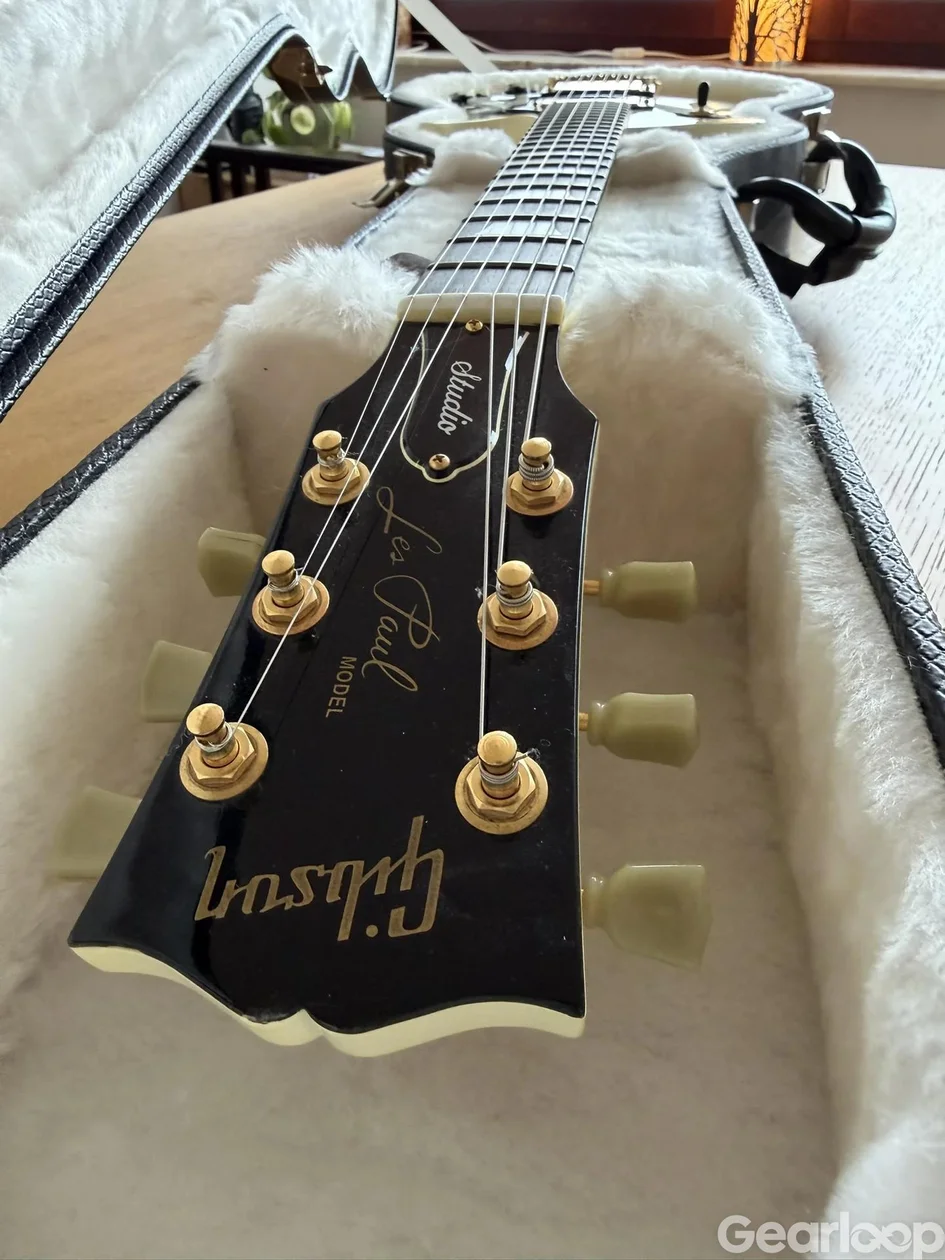 Gibson Les Paul Studio (2007) Alpine White + Originalcase - bild 3