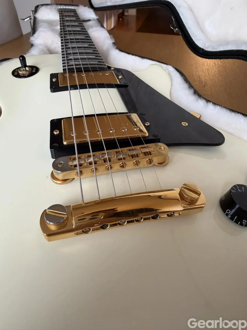Gibson Les Paul Studio (2007) Alpine White + Originalcase - bild 4