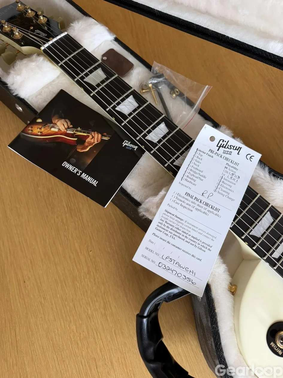 Gibson Les Paul Studio (2007) Alpine White + Originalcase - bild 7