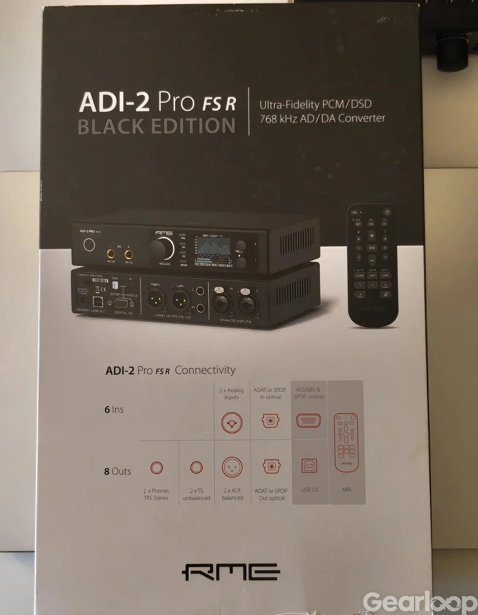 RME ADI-2 Pro FS R Black Edition - bild 4