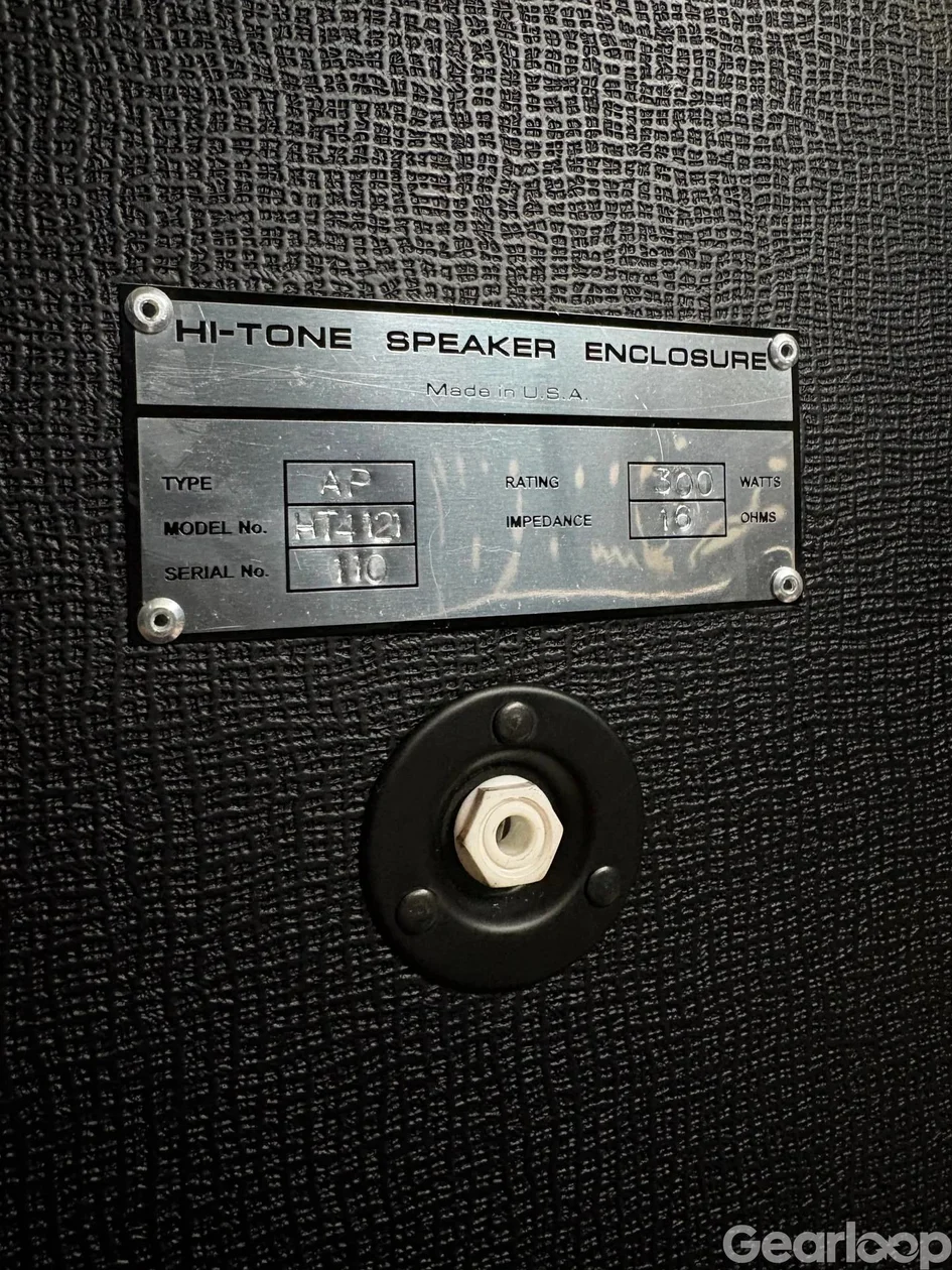 Hi-Tone 4x12 – premiumlåda Made in USA - bild 5
