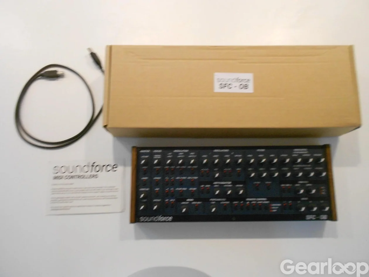 Fabriksny Sound-Force SFC-OB Oberheim-Style MIDI Controller - bild 8