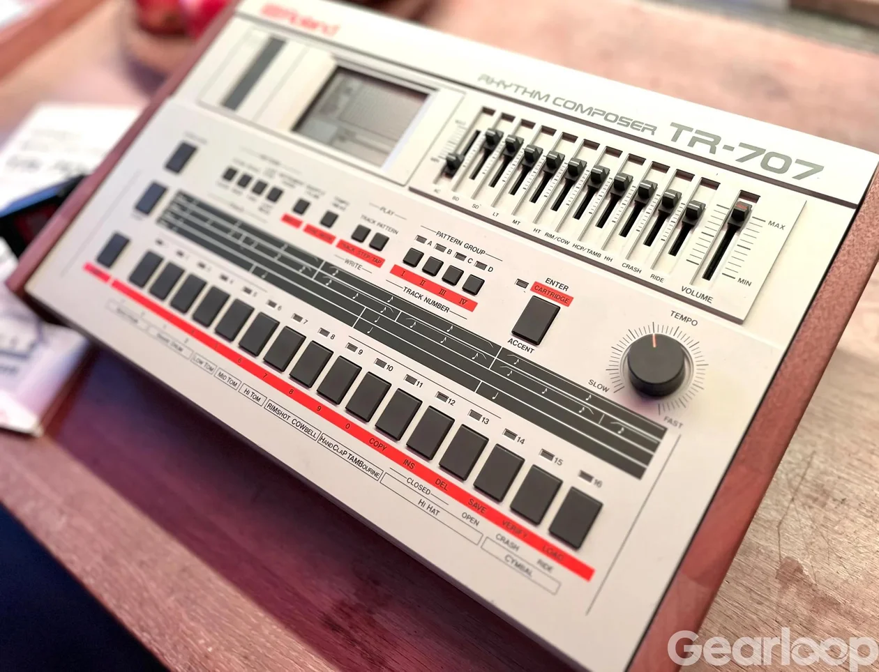 HKA Roland TR-707 + extras - bild 2