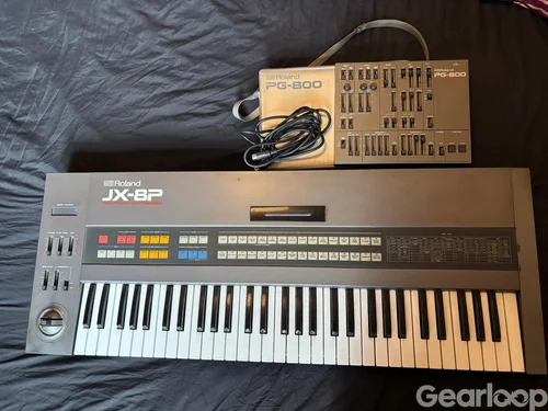Roland JX-8P och Roland PG-800