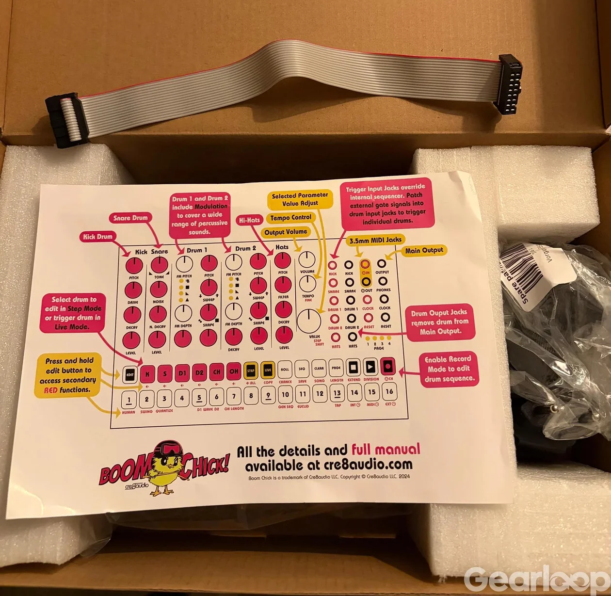 Cre8audio Boom Chick - bild 2