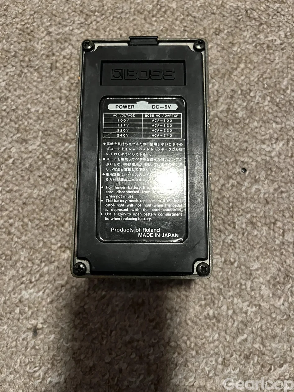 Boss DS-1 (1980 Japan, long dash & silver screw) - bild 5