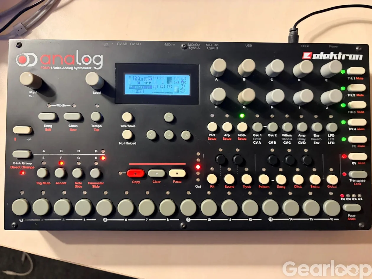 Analog 4 MK1 inkl. PL-2 - bild 1