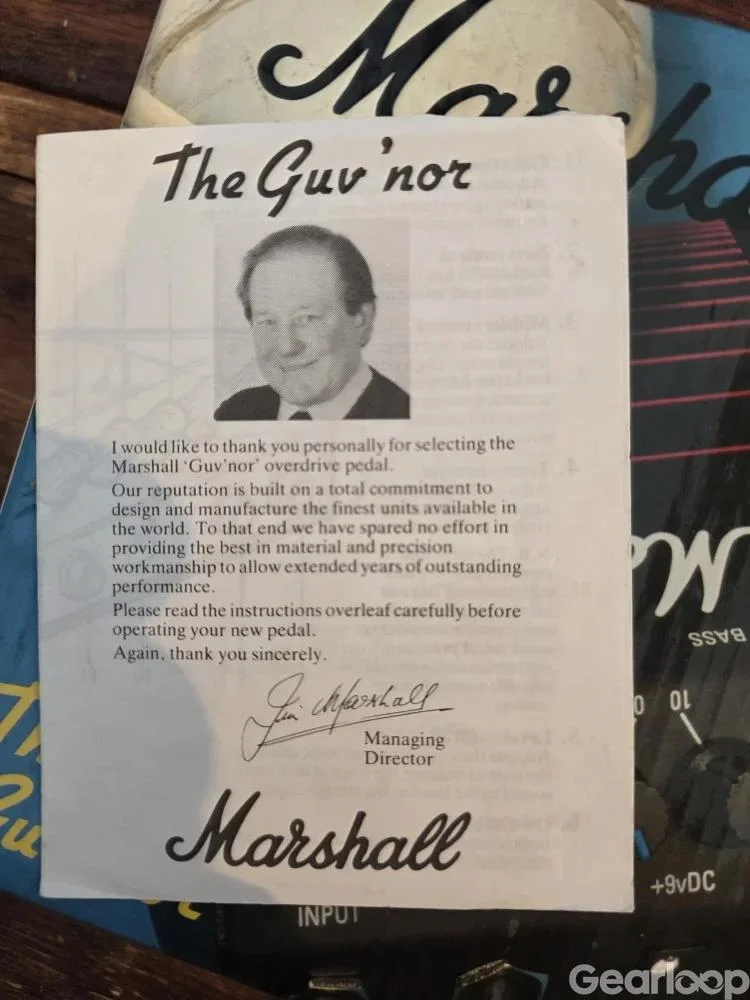 Marshall "The Guv´nor"  MK1 90,s - bild 2