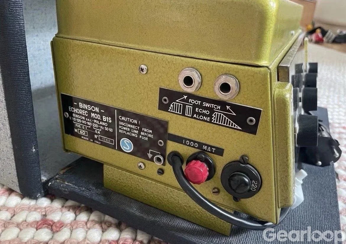 Binson Echorec B1S bandeko / eko-maskin Servad - bild 2