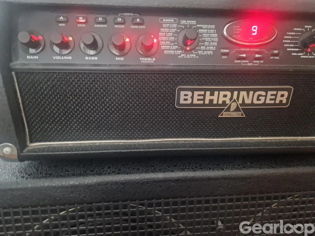 Gitarrförstärkare Laney HCM412A 4x12 kabinett+Gitarrtopp V-Amp - bild 2