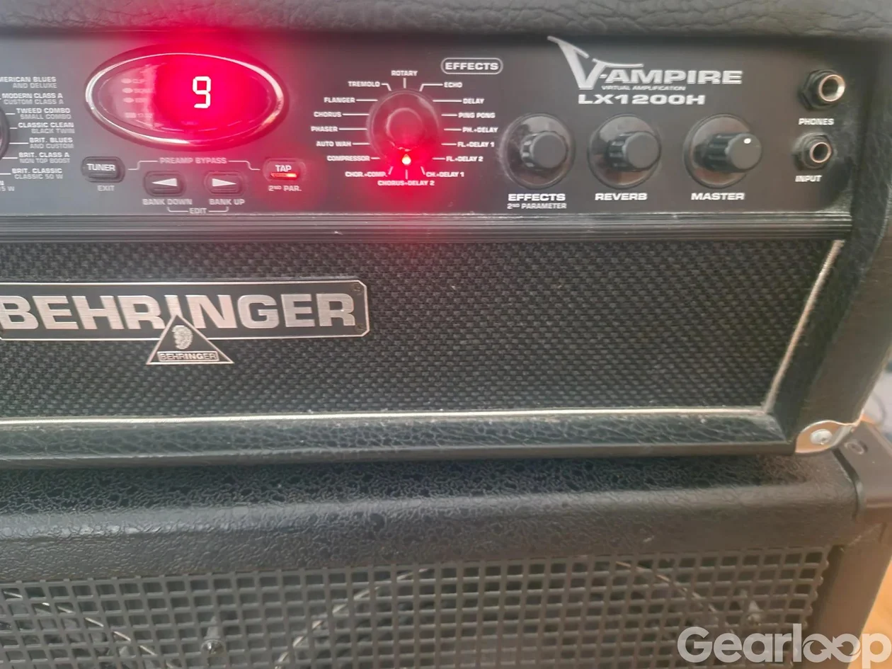 Gitarrförstärkare Laney HCM412A 4x12 kabinett+Gitarrtopp V-Amp - bild 3
