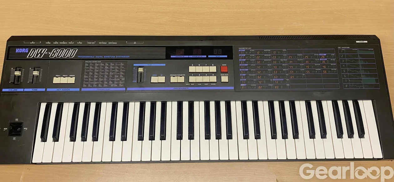 Korg DW-6000 - bild 2