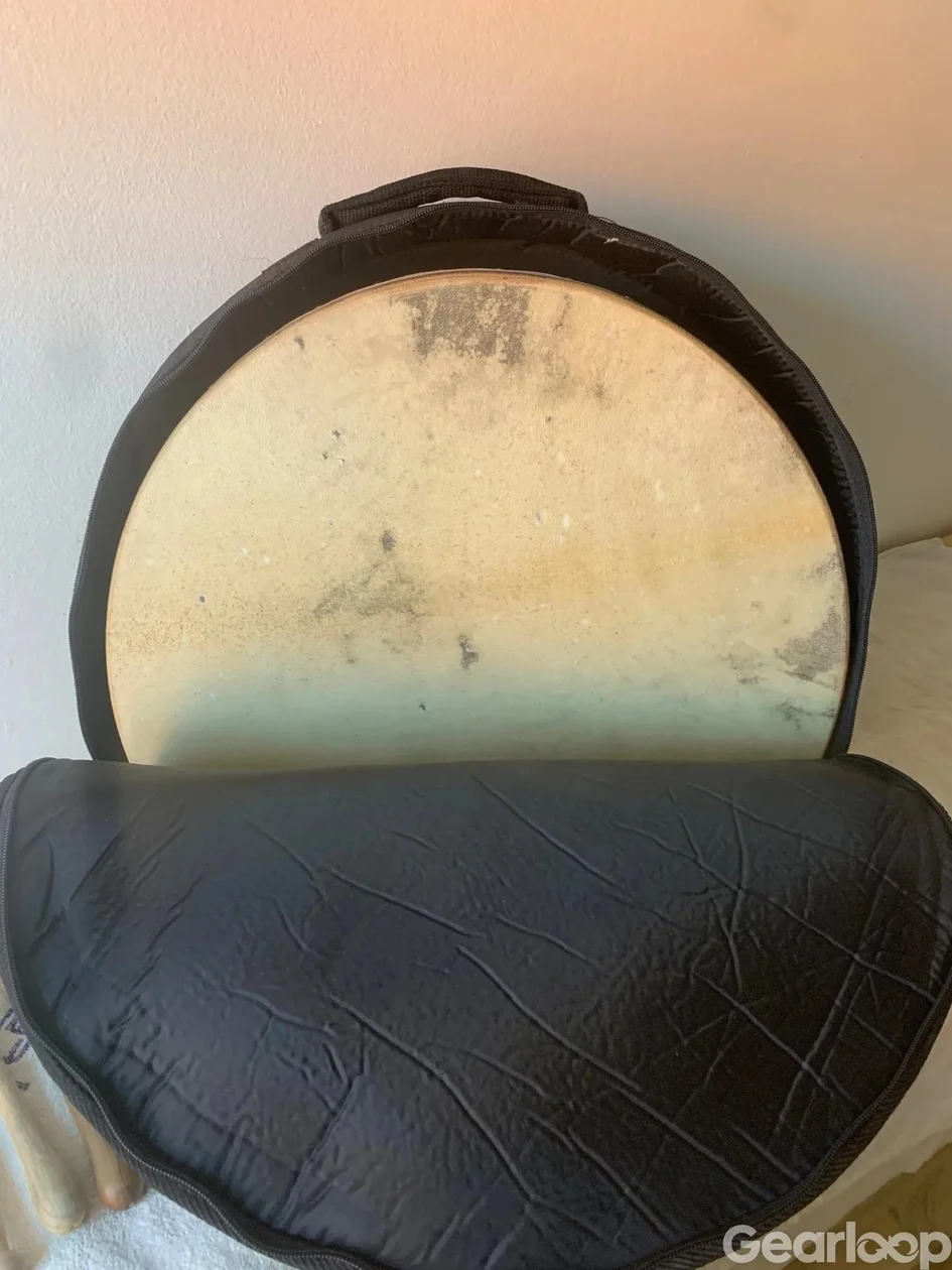 Bodhrán Irländsk ramtrumma med fodral - bild 4